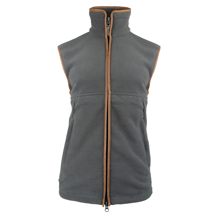 Ex Display Jack Pyke Countryman Fleece Gilet Double Zip Front Waistcoat