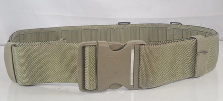 Genuine Surplus British Forces Light Olive Webbing Belt Plastic Buckle (2430)
