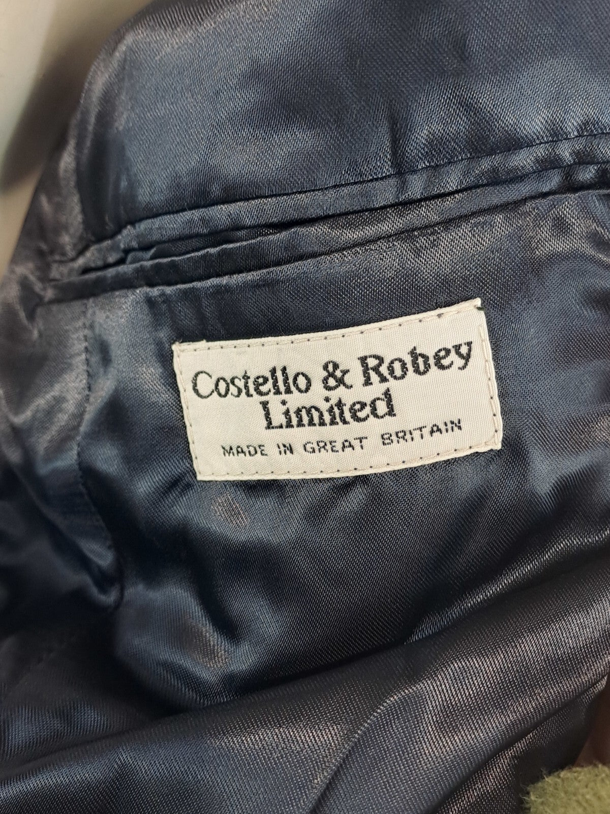 Genuine Surplus British Army Vintage Navy Dress Jacket 40" (2608)
