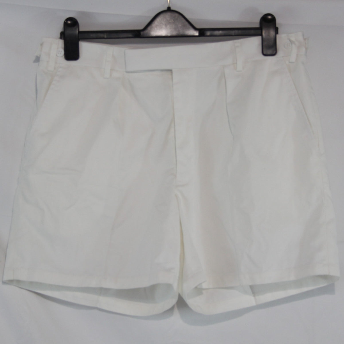Vintage British Military Shorts White Genuine Surplus Tri-Service Mens PTI(4422)