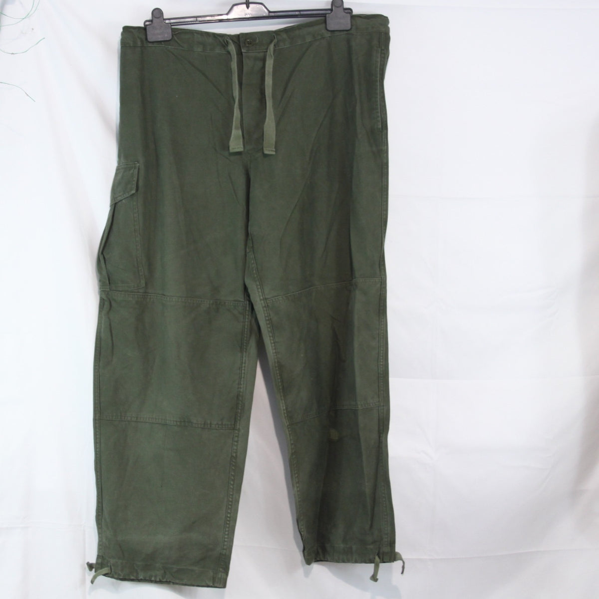 1980's Genuine Surplus Heavyweight Belgian Army Combat Trousers Repaired (3688)