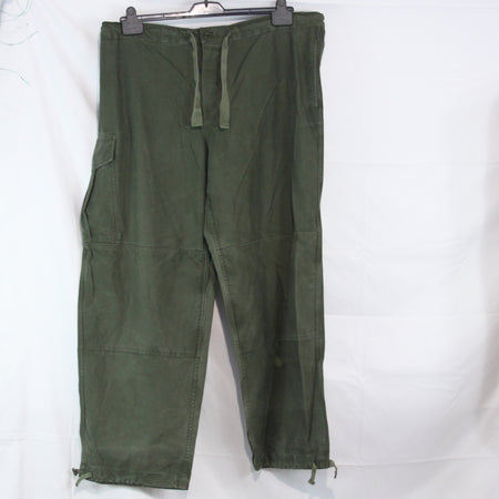 1980's Genuine Surplus Heavyweight Belgian Army Combat Trousers Repaired (3688)