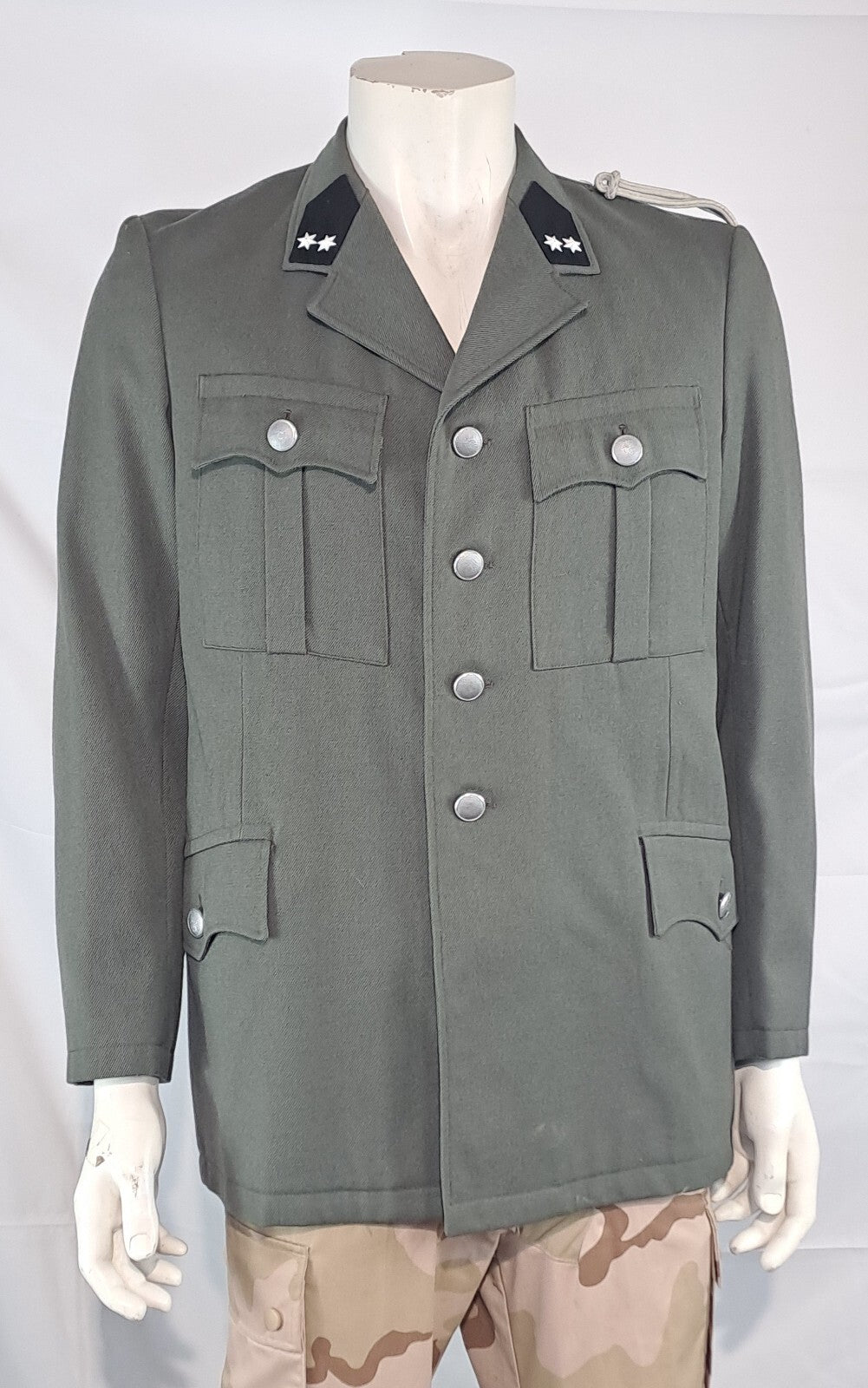 Genuine Surplus Austrian Army Dress Jacket Grey Uniform (138)