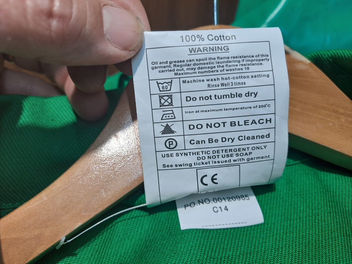 Genuine Surplus British Forces FR Overall Emerald Green 36-38" (2580)