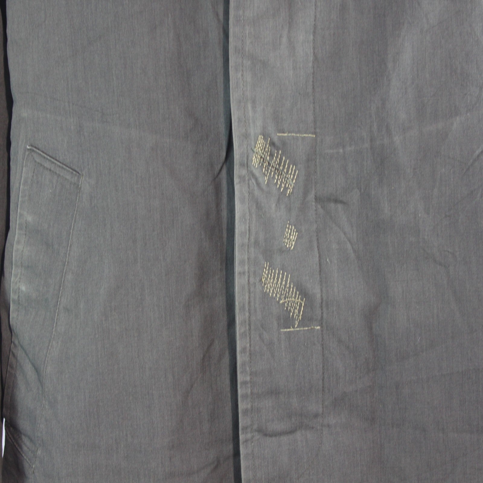 Vintage Mens Overcoat London Fog Faux Fur Lined Medium Warm Grey (4288)