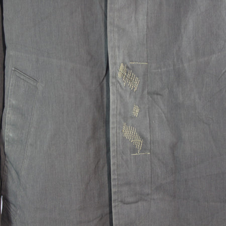 Vintage Mens Overcoat London Fog Faux Fur Lined Medium Warm Grey (4288)