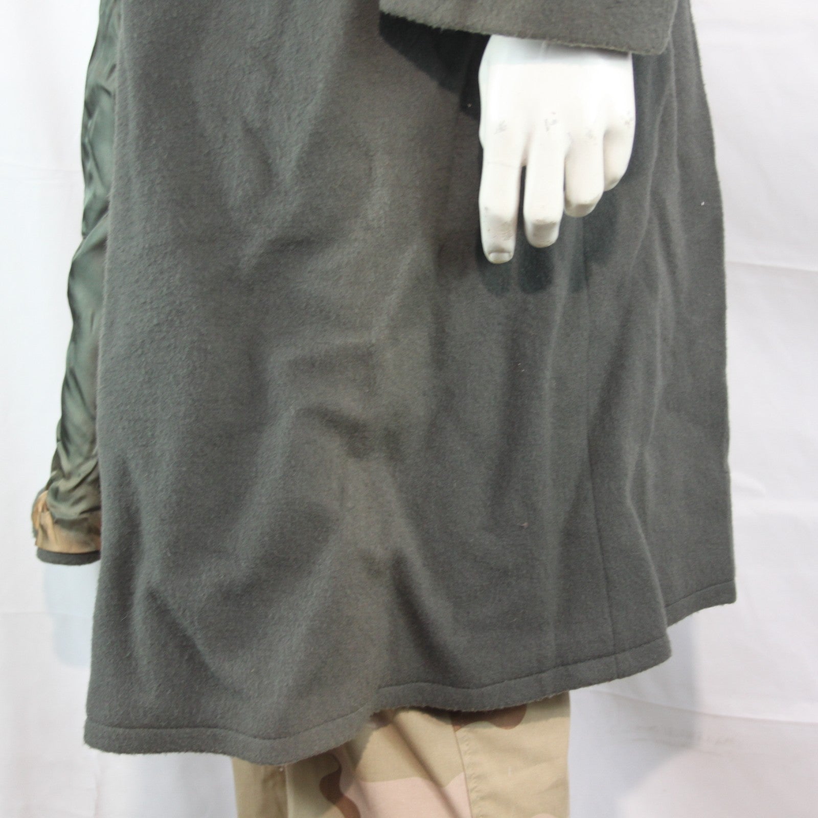 Rare Austrian Army Captains Greatcoat Grey Genuine Surplus Faded 36-38" (3794)