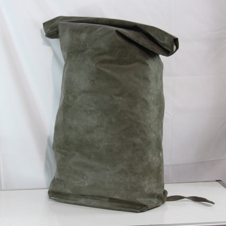 Waterproof Rubberised French Rucksack Roll Top Genuine Surplus  (4335)