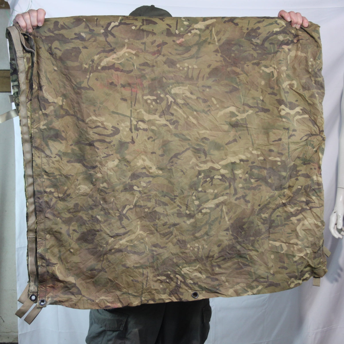Genuine Surplus British Army MTP Camo Basha Shelter Grade 2 (3564)