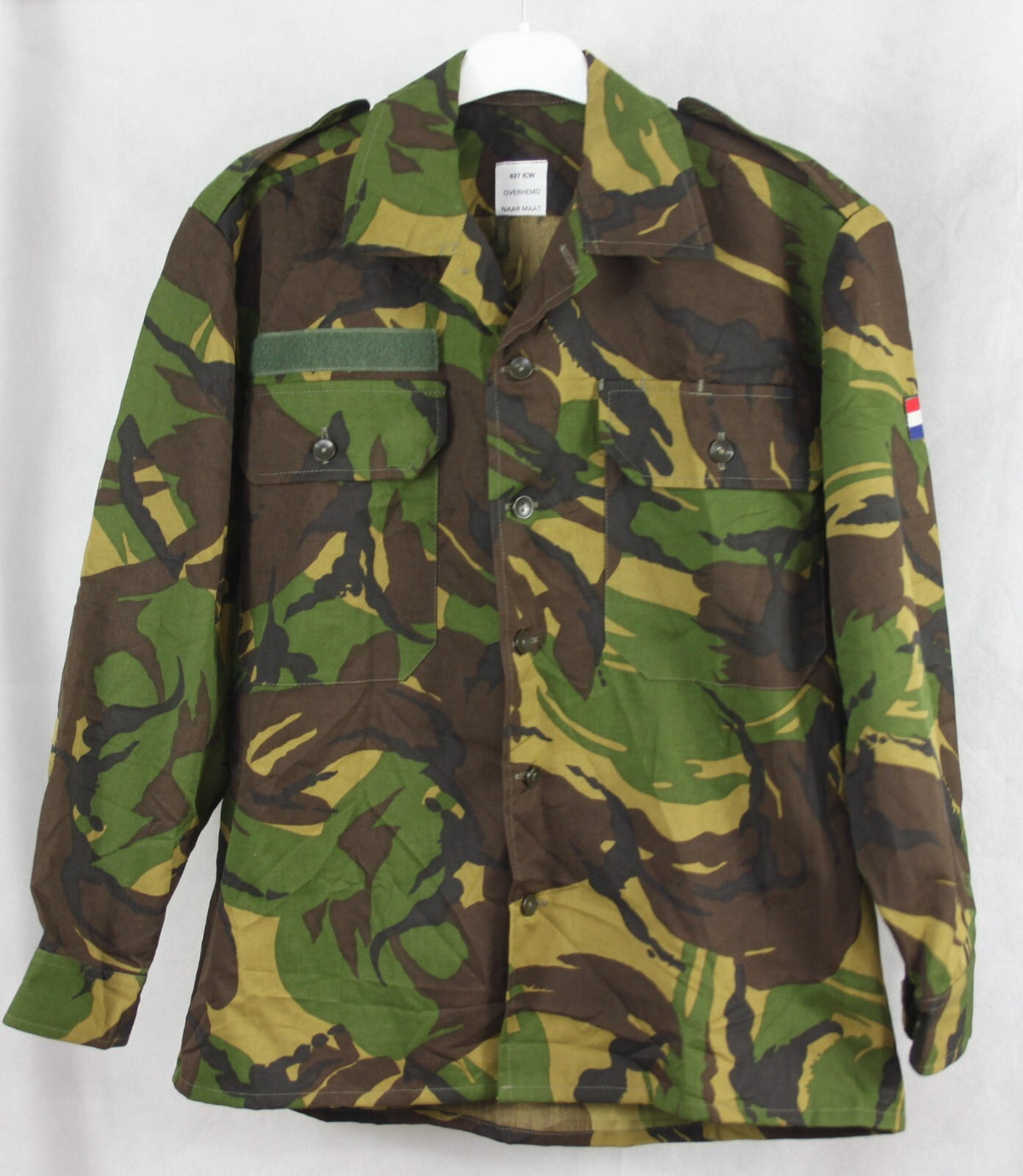 Genuine Surplus Dutch Army Lightweight Camo Shirt DPM Woodland Camouflage