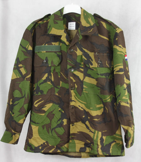 Genuine Surplus Dutch Army Lightweight Camo Shirt DPM Woodland Camouflage