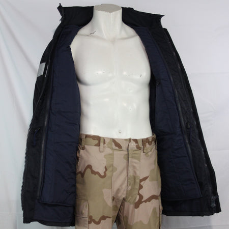 Genuine Surplus French Firefighters Waterproof Jacket 40-42" not fireproof 3361