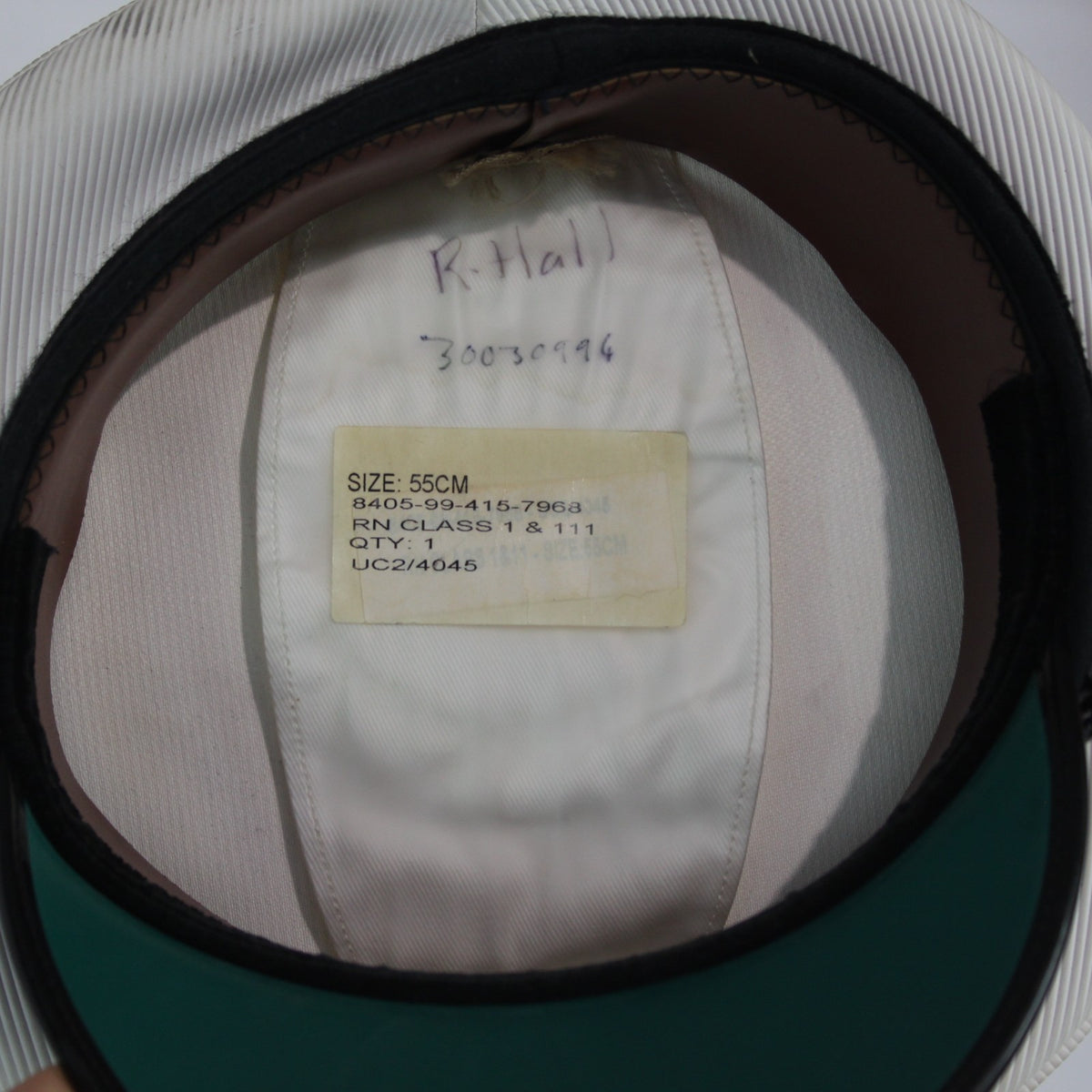 British Royal Navy Petty Officers Mens Dress Hat Genuine Surplus Cap G1 (4449)