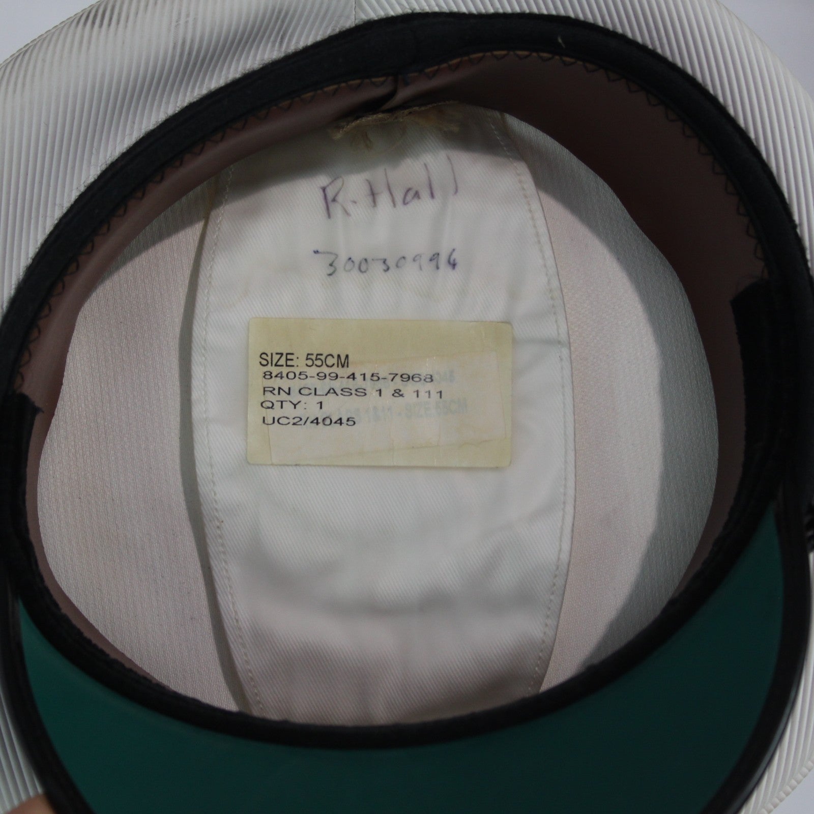 British Royal Navy Petty Officers Mens Dress Hat Genuine Surplus Cap G1 (4449)