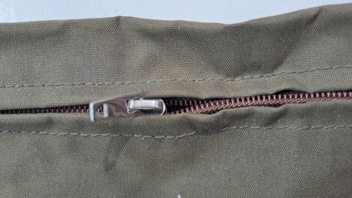 Genuine Surplus Military Wash Bag Nylon Zip Top Pouch Olive (3106)