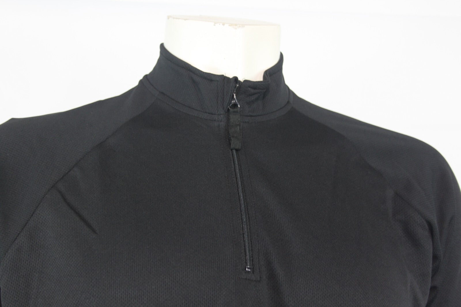 New Genuine Surplus Police Wicking Thermal Zip Neck Top Base Layer Black