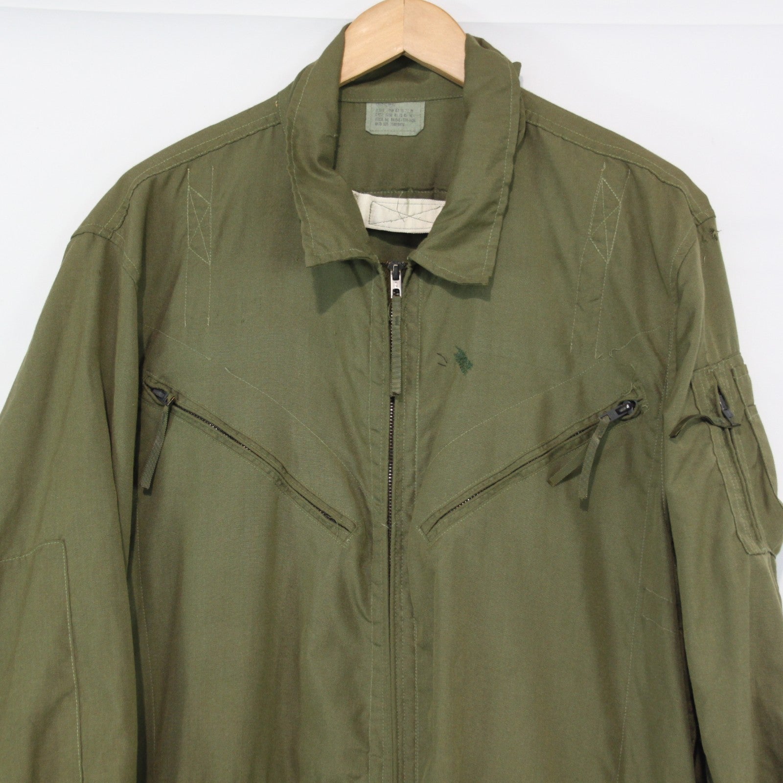 Genuine Surplus US Army Military Tank Suit Overall Olive AllInOne  42-44" (3383)