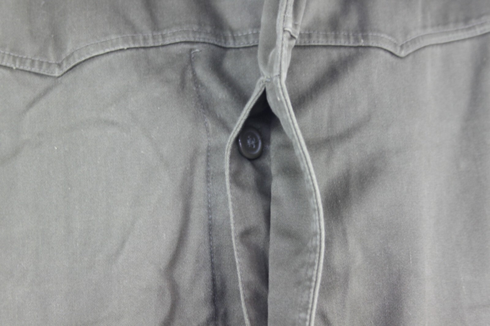 Genuine Surplus Serbian Olive Winter Parka Cotton Canvas Quilted Button in Liner