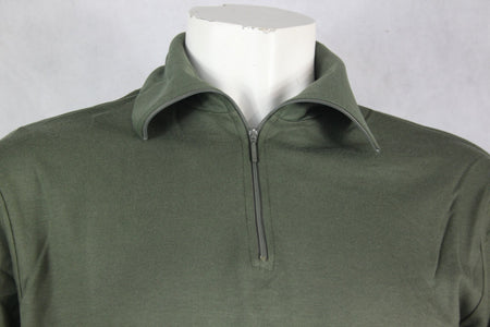 Genuine Surplus French Army Thermal Zip Neck Top Norwegian style Lightweight G1