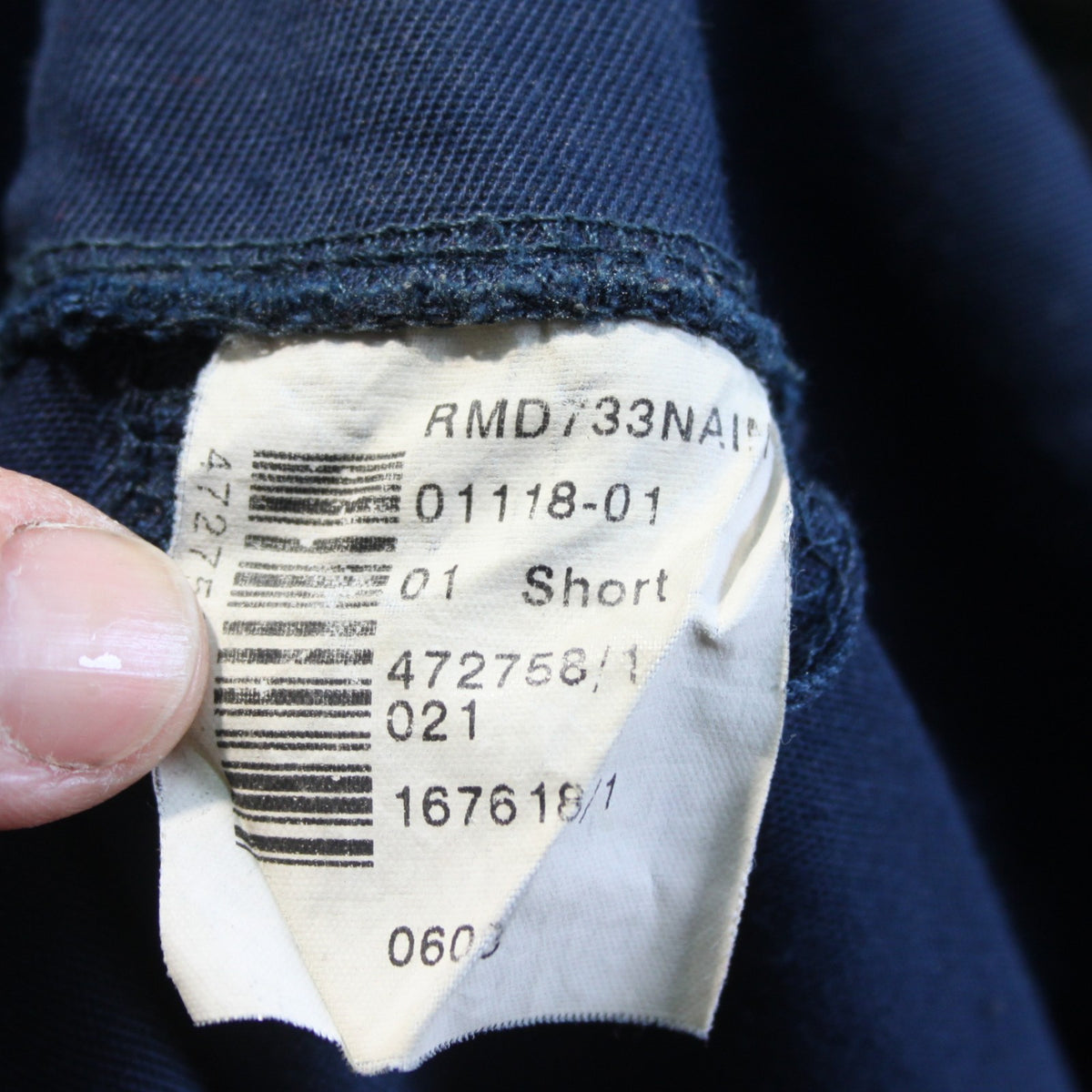 British Courier Warehouse Coat Navy Blue Genuine Surplus 38-40" Chest  (4163)