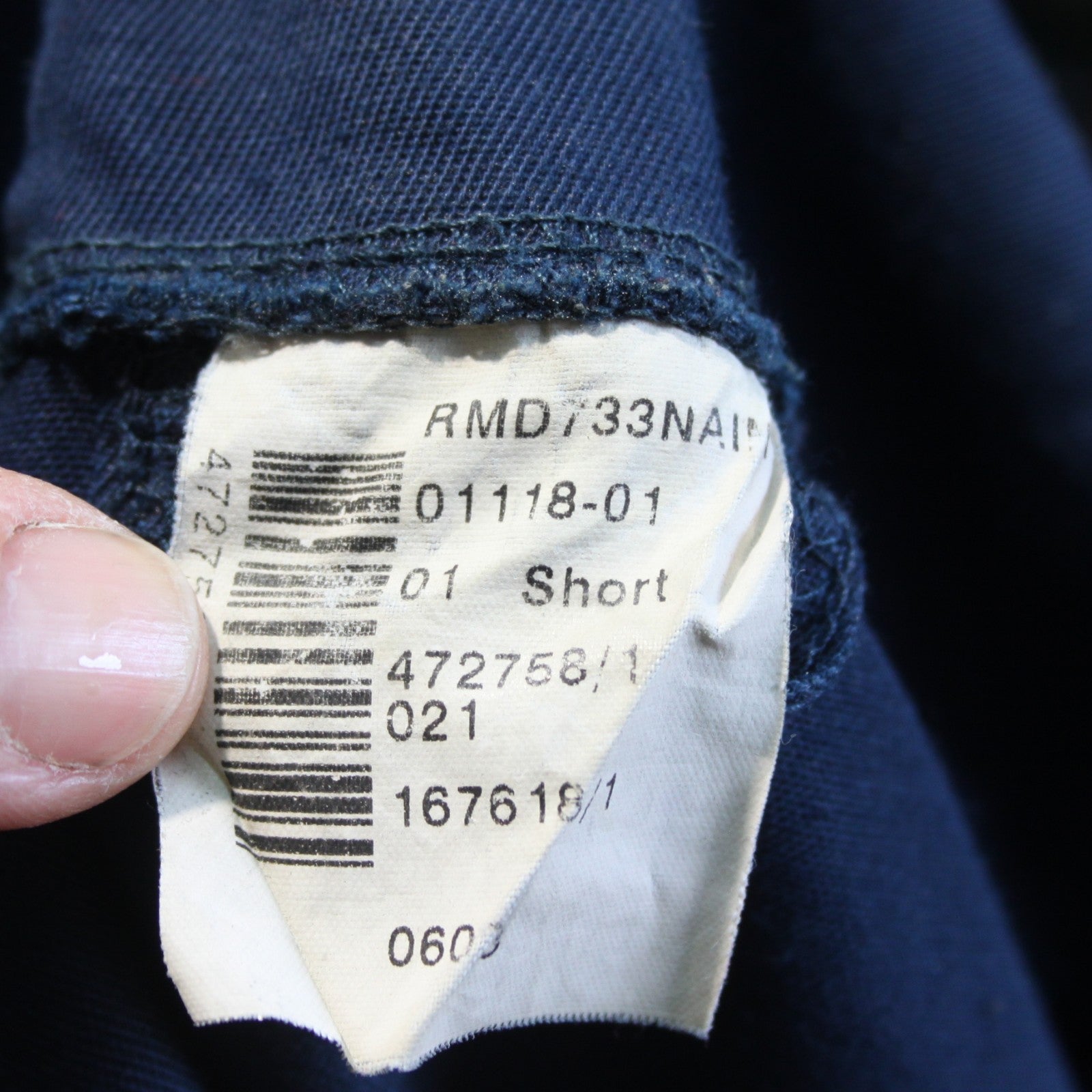 British Courier Warehouse Coat Navy Blue Genuine Surplus 38-40" Chest  (4163)