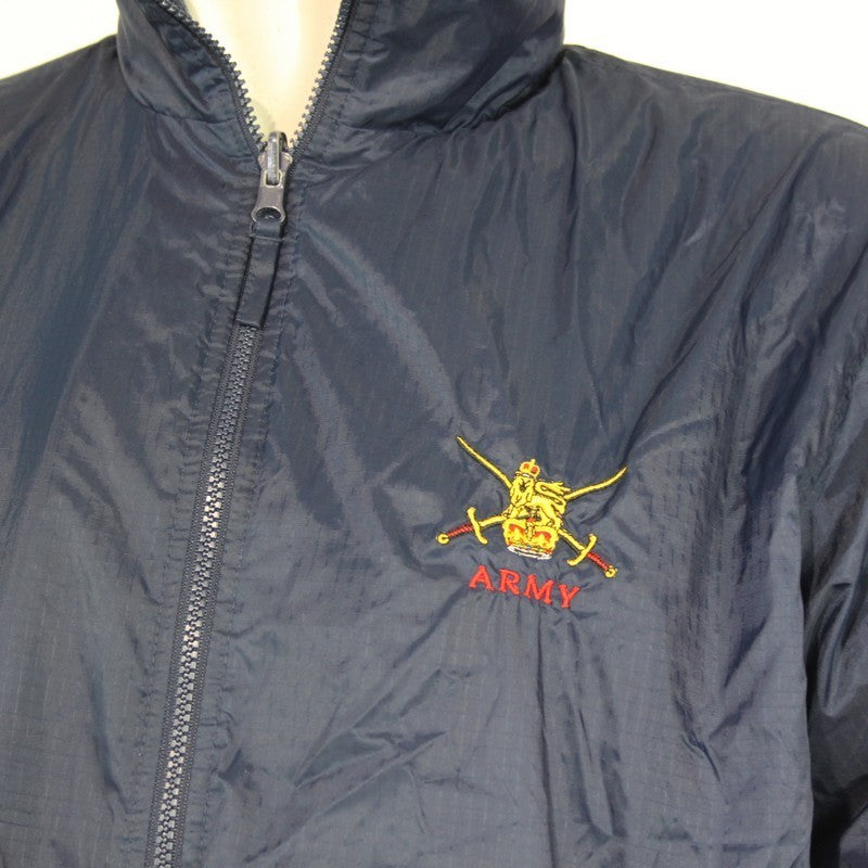 Genuine Surplus British Army Fleece Lined reversible Jacket Navy (3448)
