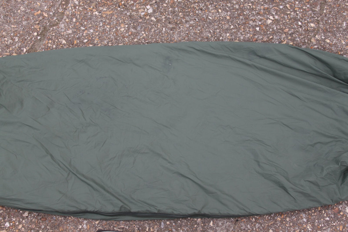 Genuine Surplus British Army Tropical 1 Season Sleeping Bag repaired (2224)