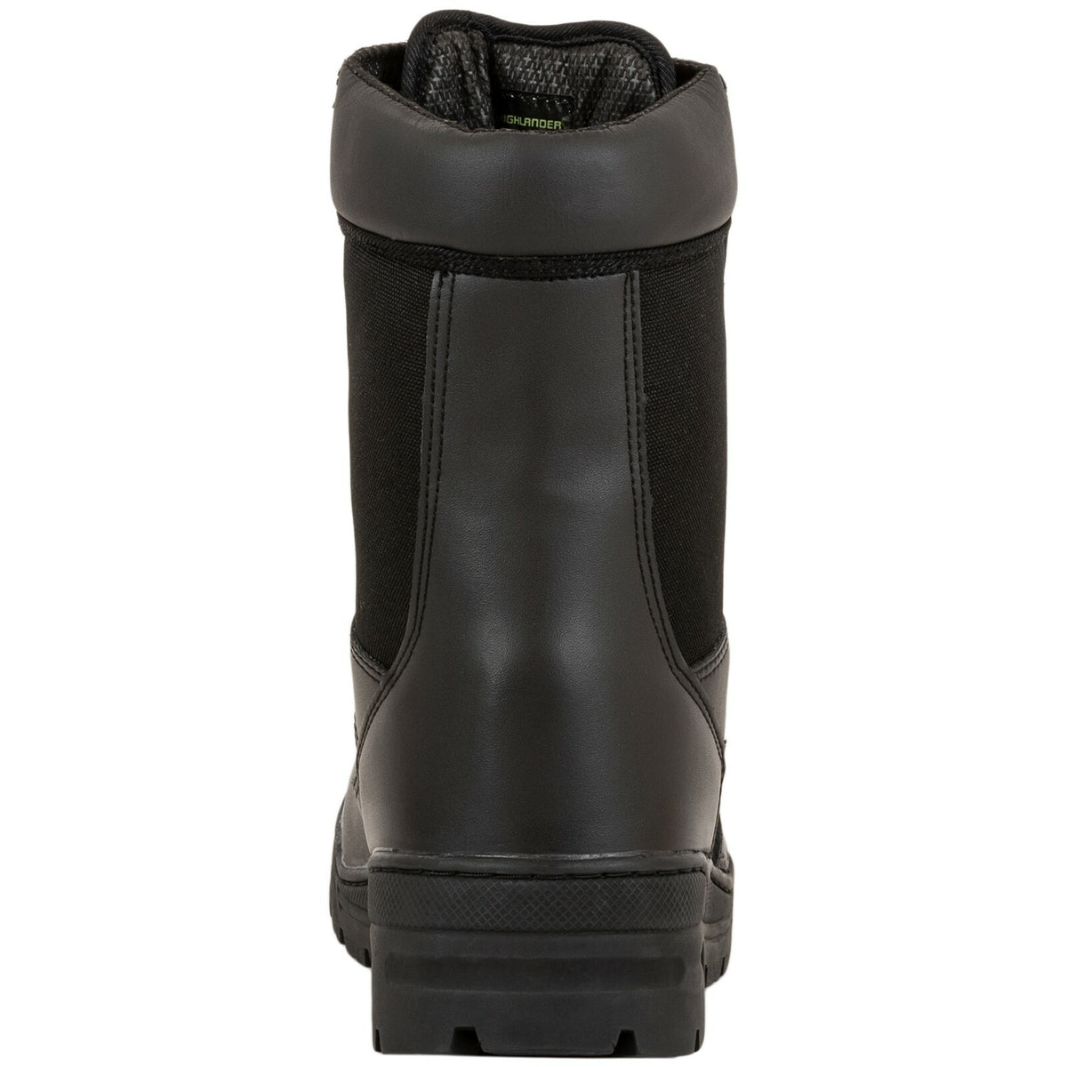 Highlander Alpha Boot Youth Mens Black Leather / Nylon Work Forces Cadets
