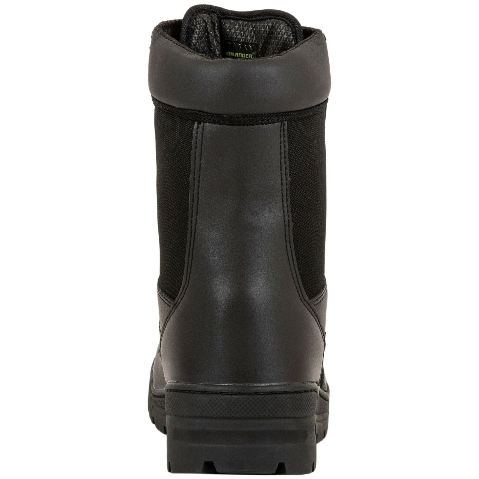 Highlander Alpha Boot Youth Mens Black Leather / Nylon Work Forces Cadets