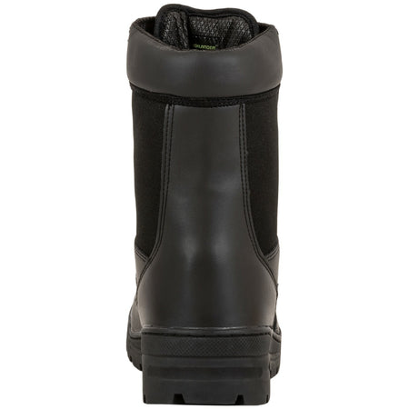 Highlander Alpha Boot Youth Mens Black Leather / Nylon Work Forces Cadets