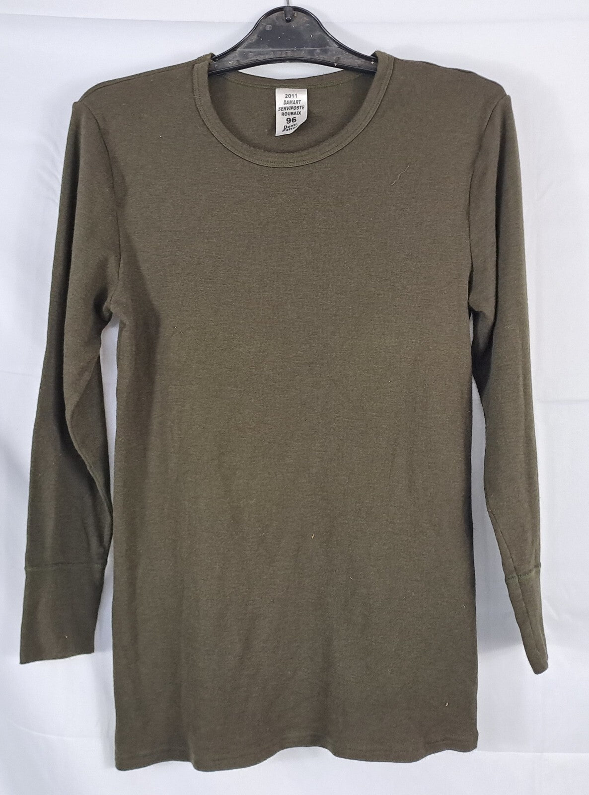 Genuine Surplus Damart Chlorofibre Thermal Top Olive 38" Chest (1620)