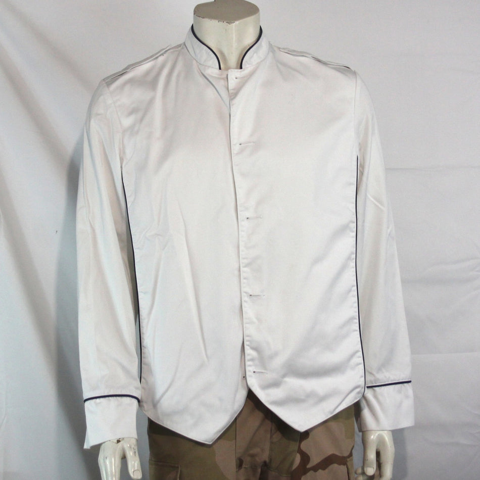 RAF Stewards White Dress Jacket Genuine Surplus Airforce No Buttons Medium(3665)