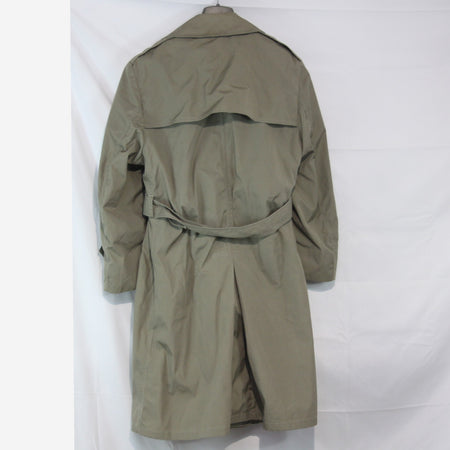US Army Raincoat Trenchcoat Unlined Beige Genuine Surplus 38" Chest (4135)