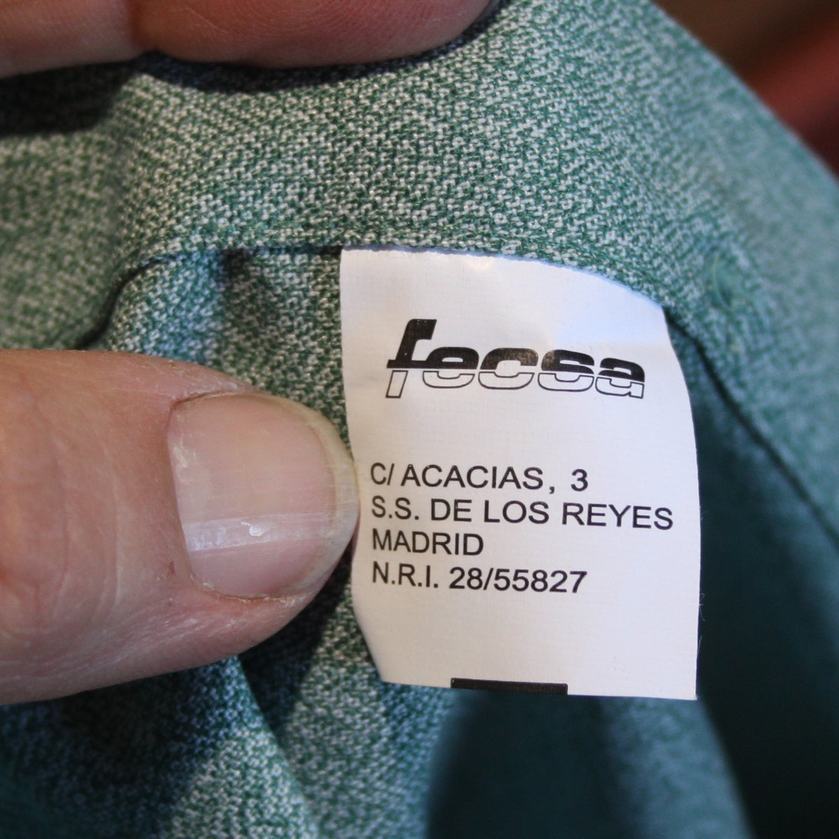 NewGenuine Surplus Spanish Foreign Legion Military Shirt Army Green 36+38"(4124)