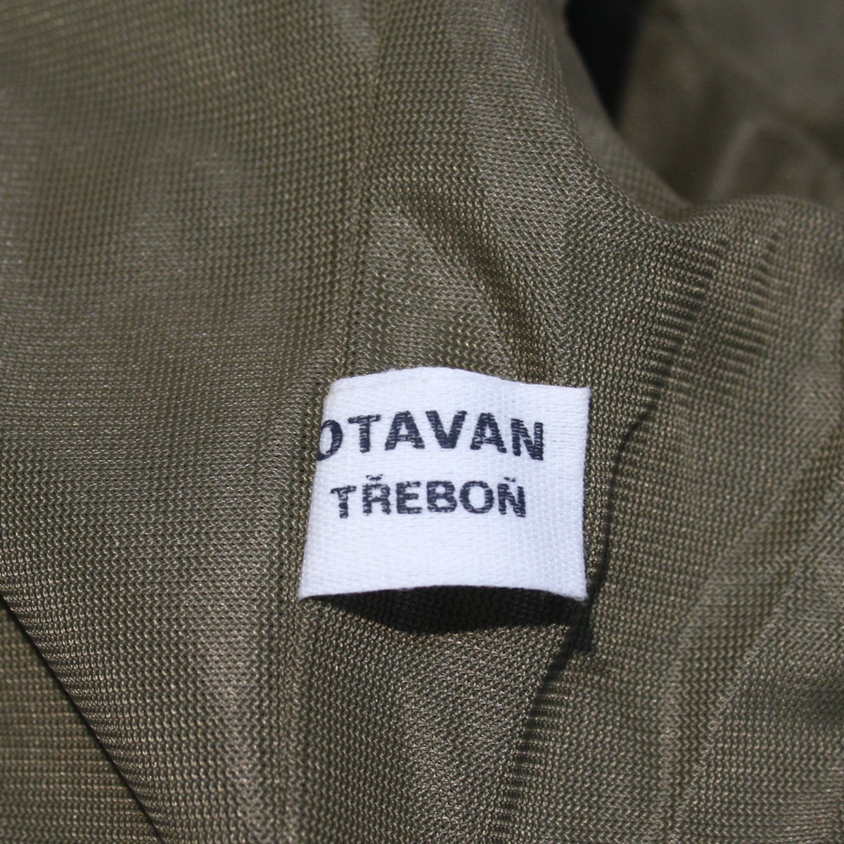 Vintage Army Surplus Trench Coat Czechoslovakian Genuine Olive Overcoat  (3644)