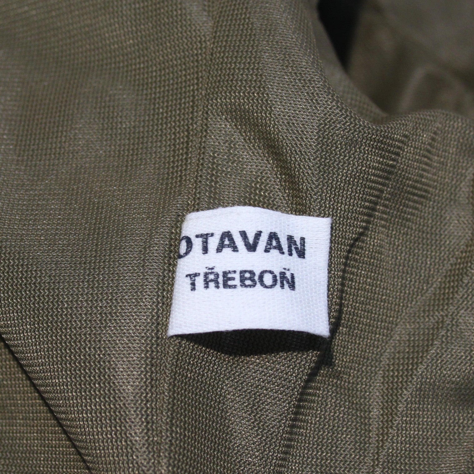 Vintage Army Surplus Trench Coat Czechoslovakian Genuine Olive Overcoat  (3644)