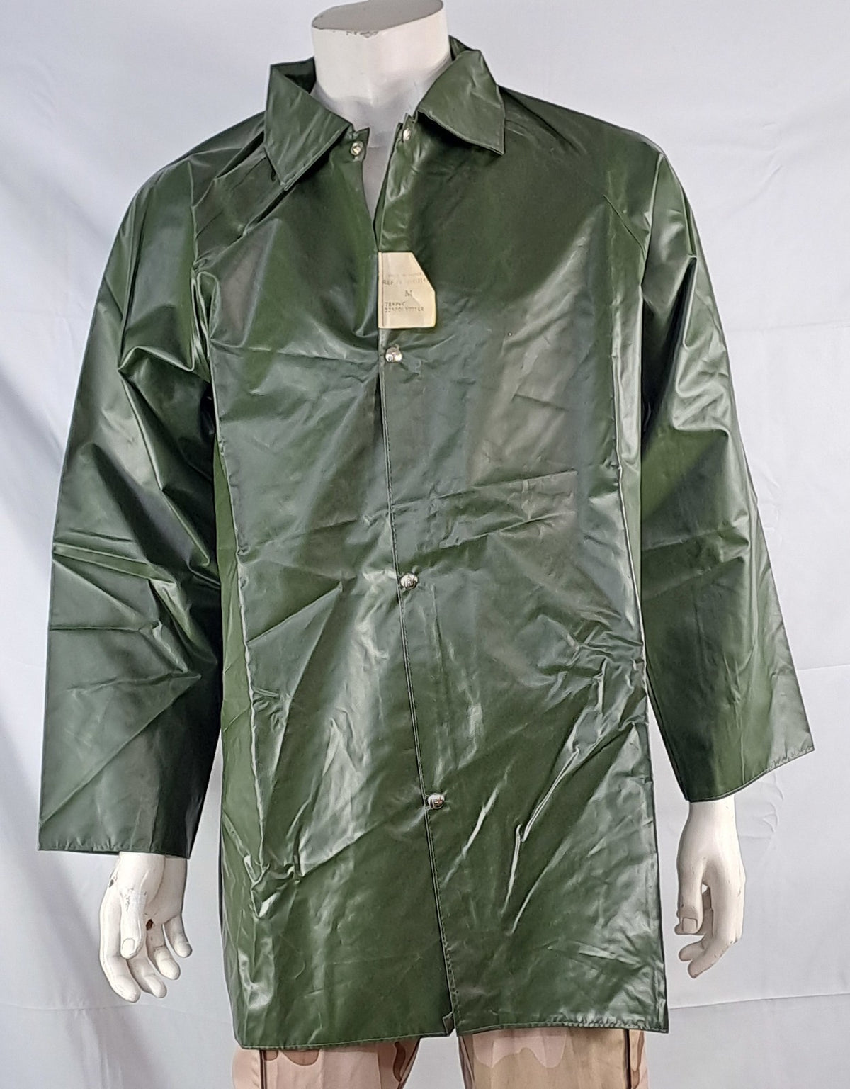 Genuine Surplus French Army Waterproof Rain Jacket Coat (2793)