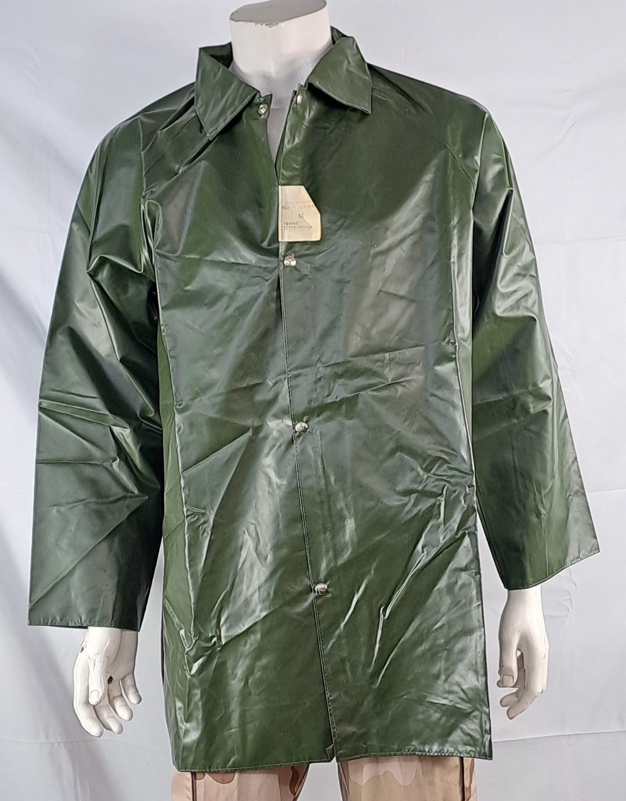 Genuine Surplus French Army Waterproof Rain Jacket Coat (2793)