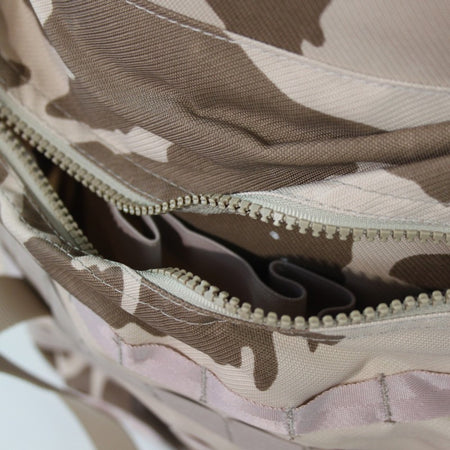 NEW Genuine Surplus Czech Army Desert Rucksack Daysack Camo Holes in Base (3371)