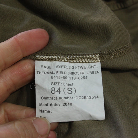 Thermal Top Genuine Surplus British Zip Neck FR Military Long Sleeve (3816)