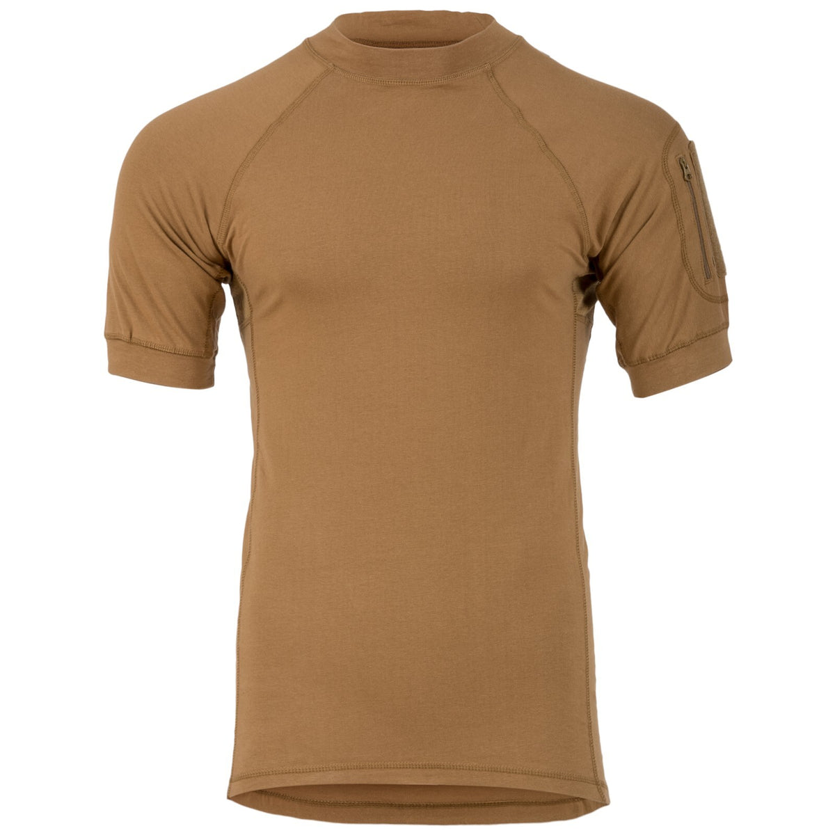Highlander Combat T-Shirt Sleeve Pocket Military Cotton Mix Stretch