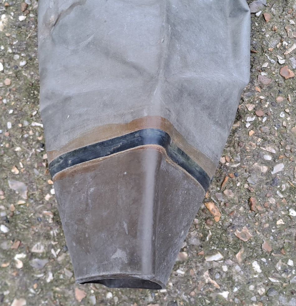 Genuine Surplus French Thick Tough Rubberised Waterproof NBC Over-Trousers (3110