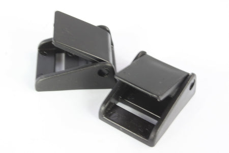Cam Buckles Black Clip Plastic Waist Belt Rucksacks Straps Replacement 50mm