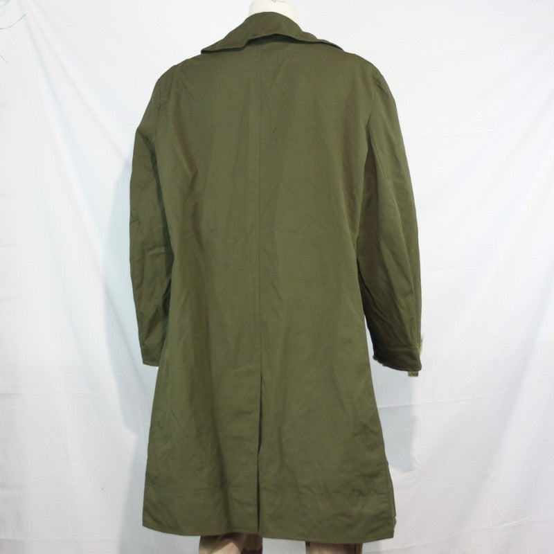 Genuine Surplus Czech Military Overcoat Green Army 46-48" (3335)
