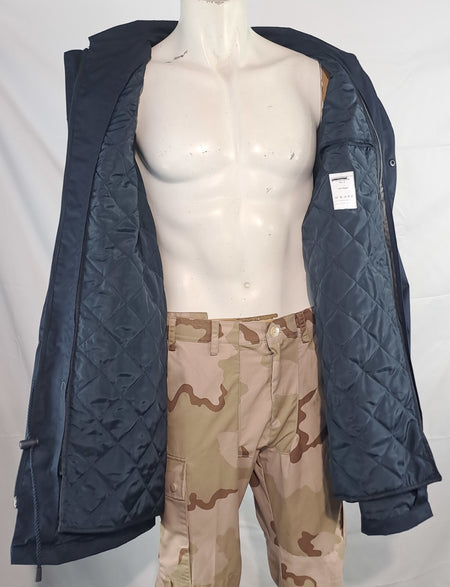 Genuine Surplus German Naval Parka Waterproof Breathable Quilted 52-56" (2408)