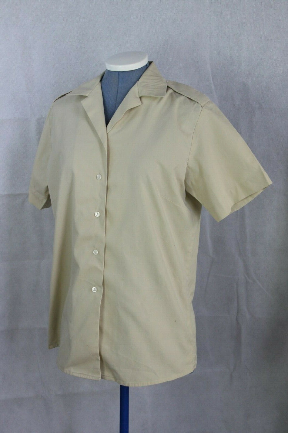 Genuine Surplus British Army Fawn Long/Short Sleeve Polycotton Shirt Womens