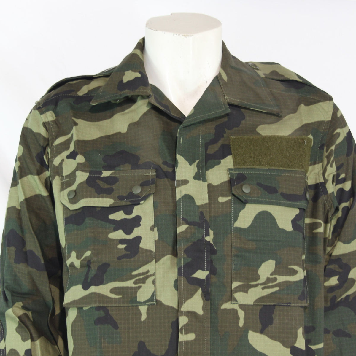 New Spanish Army Shirt Midweight Camo Genuine Surplus 42-44" Chest (4148)