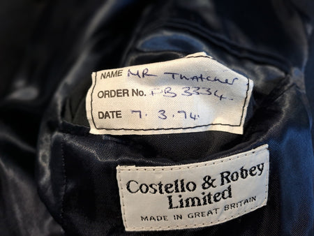 Genuine Surplus British Army Vintage Navy Dress Jacket 40" (2608)