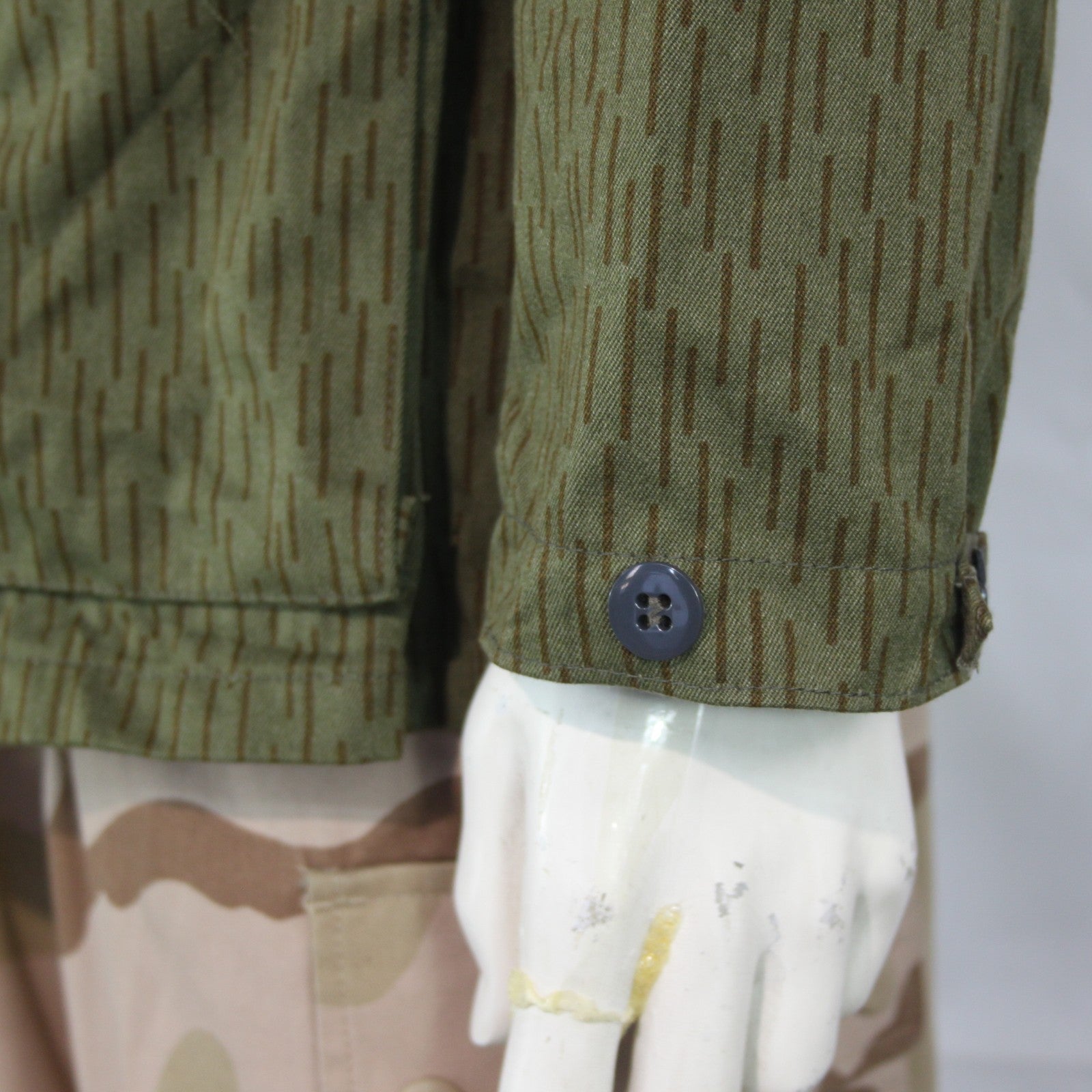 Raindrop Camo East German DDR Lightweight Jacket Canvas Genuine Surplus38" (4213