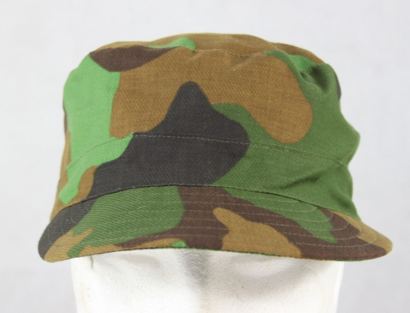 Jungle Camo Dutch Army Fatigue Cap  Genuine Surplus Forces Peak Hat